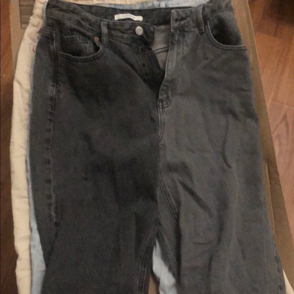 PacSun Gray Straight Leg Jeans Classic Style